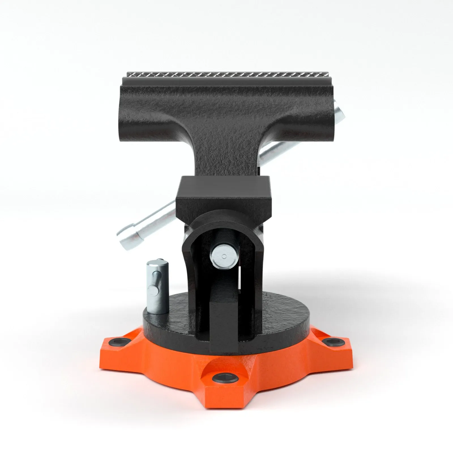 VEVOR Bench Vise, 4.5-inch Jaw Width 3.3-inch Jaw Opening , 240-Degree Swivel Locking Base,-$30