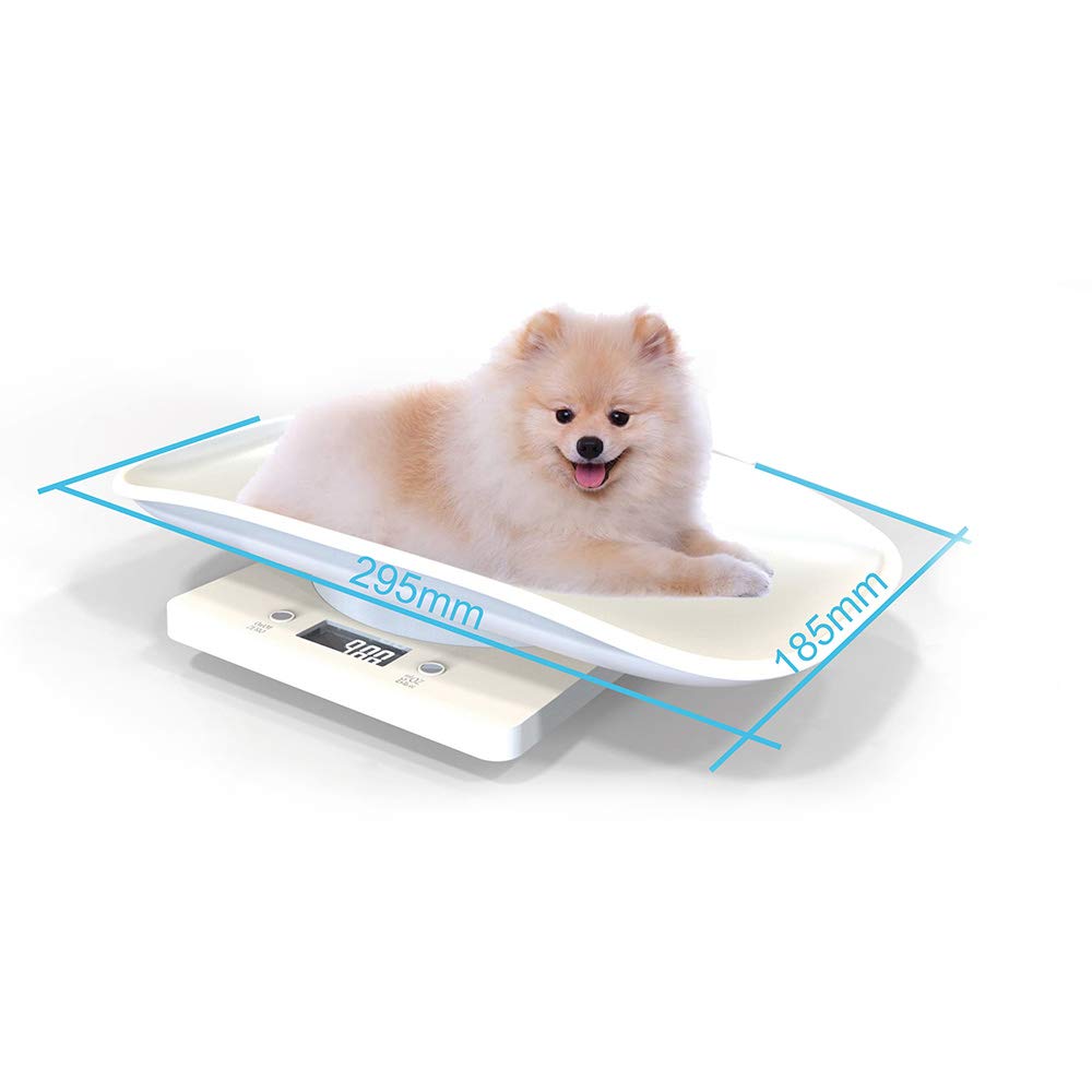 BNIB-Mini Pet Scale Digital Scale Baking Kitchen Scale Tray Postage Scale Food Scale for Newborn Small Dogs Cats