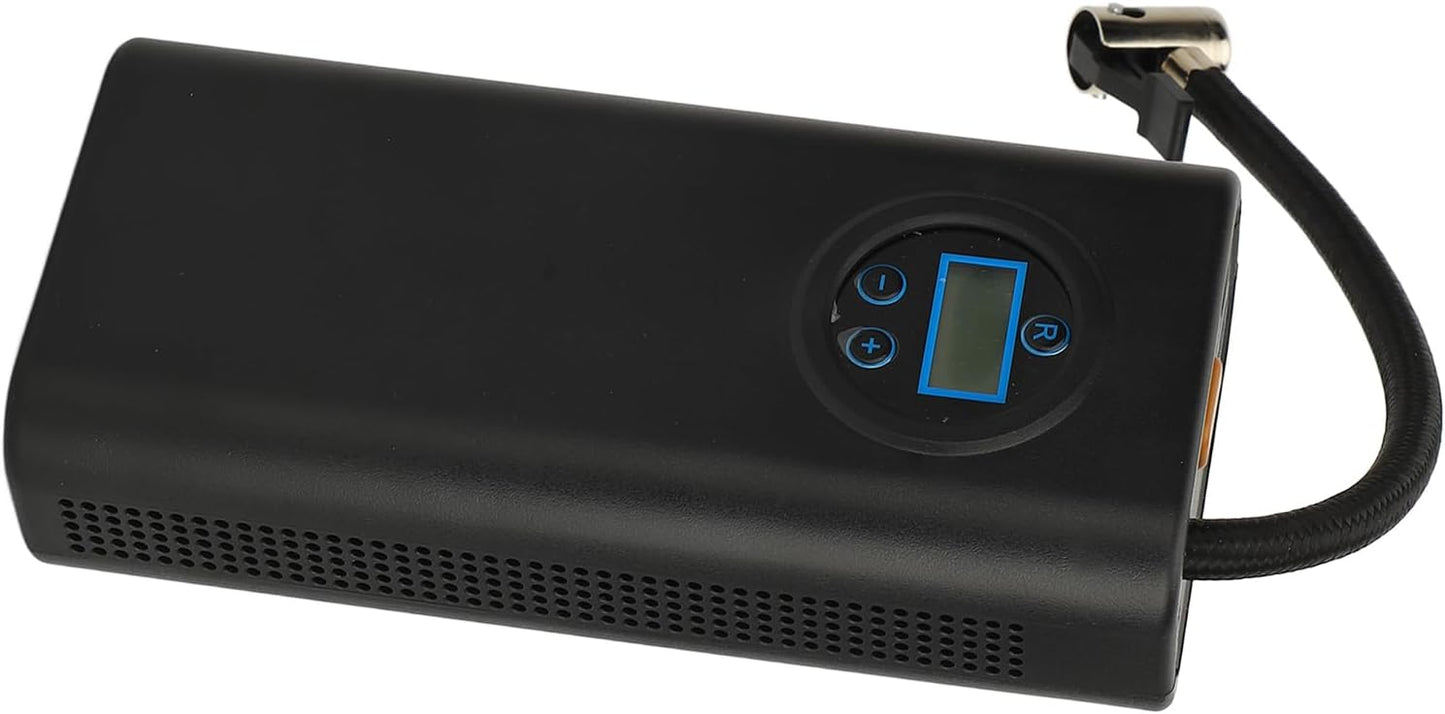 BNIB-Srliya Portable Tire Inflator, 120W Compact Electric Air Pump with Digital Display, for Car Bike Motorcycle