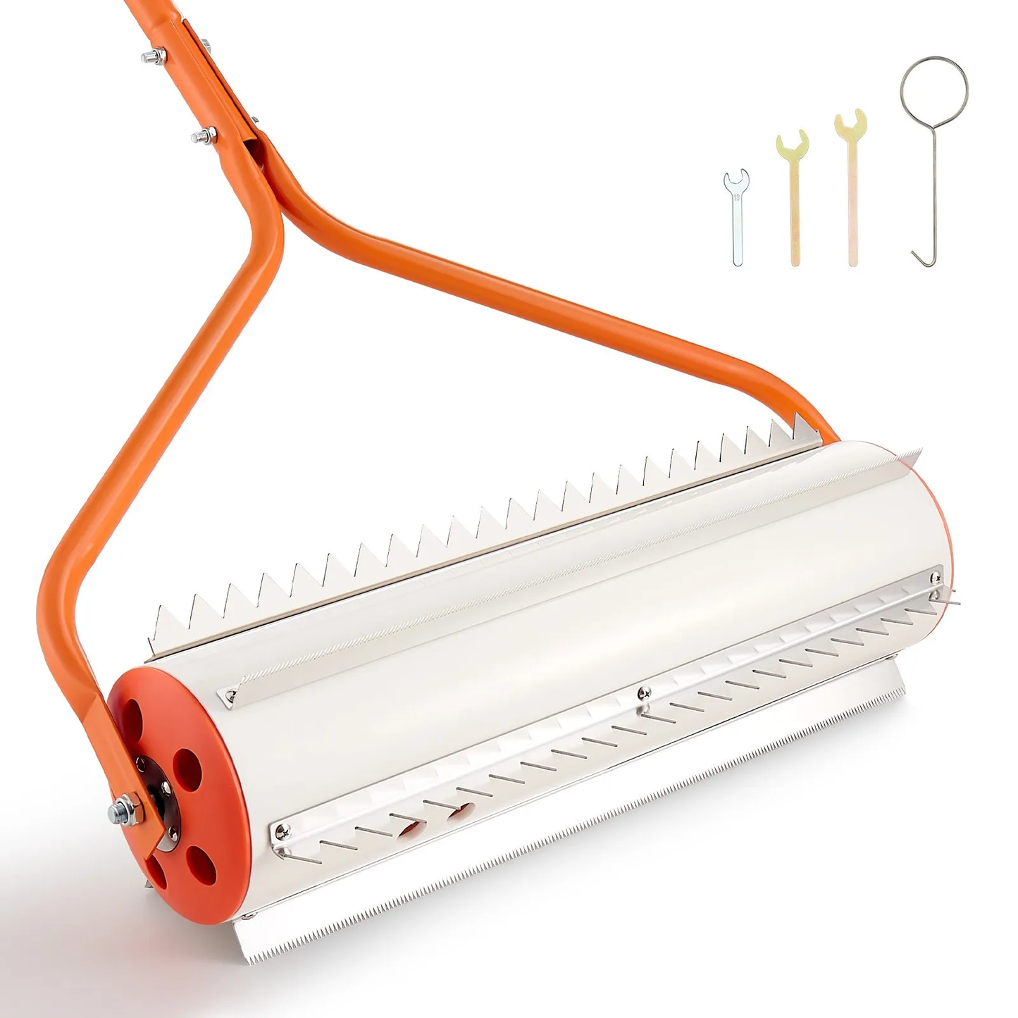 VEVOR Lake Weed Roller, 18 ft Lake & Pond Weed Removal Tool, Muck Razer Aquatic & Sludge Tiller,-$90