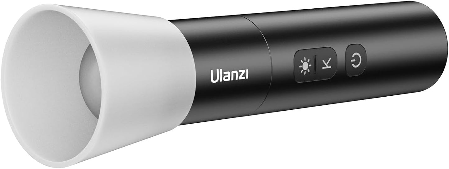 BNIB-ULANZI LM07 LED Photography Flashlight w 1/4" Thread, Handheld Videography Light Spotlight