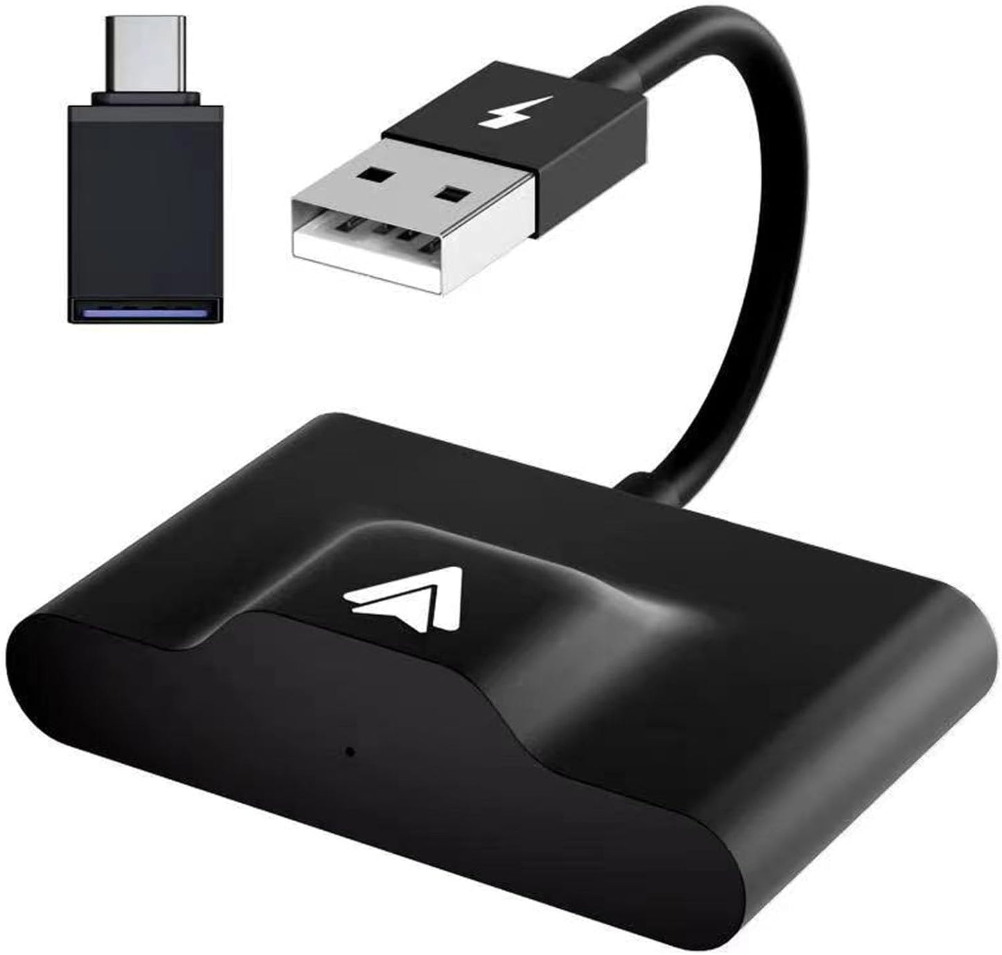 BNIB-Wireless Car Auto Adapter, USB C Plug Play Dongle, Auto Connect, Compatible with iOS 11+ Cars,,-$30