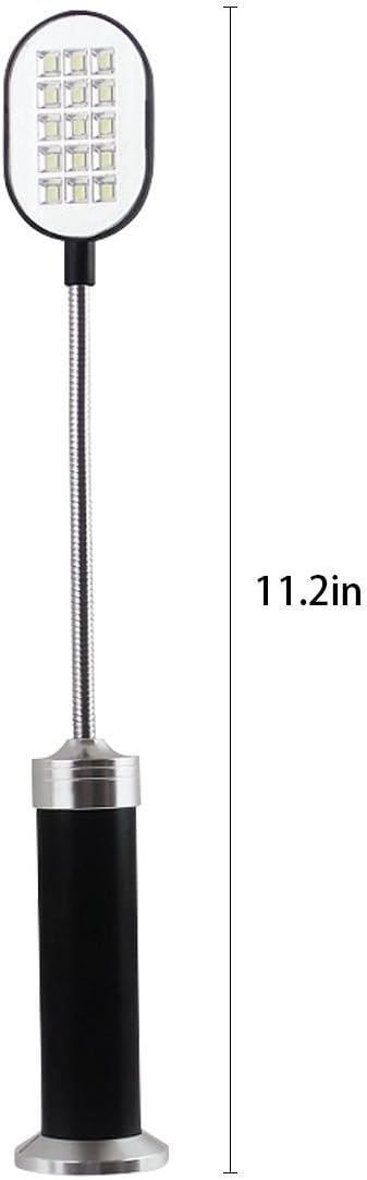 BNIB-Outset 66620 Rotating Grill Light, 15-LED Waterproof BBQ Grill Light,Silver