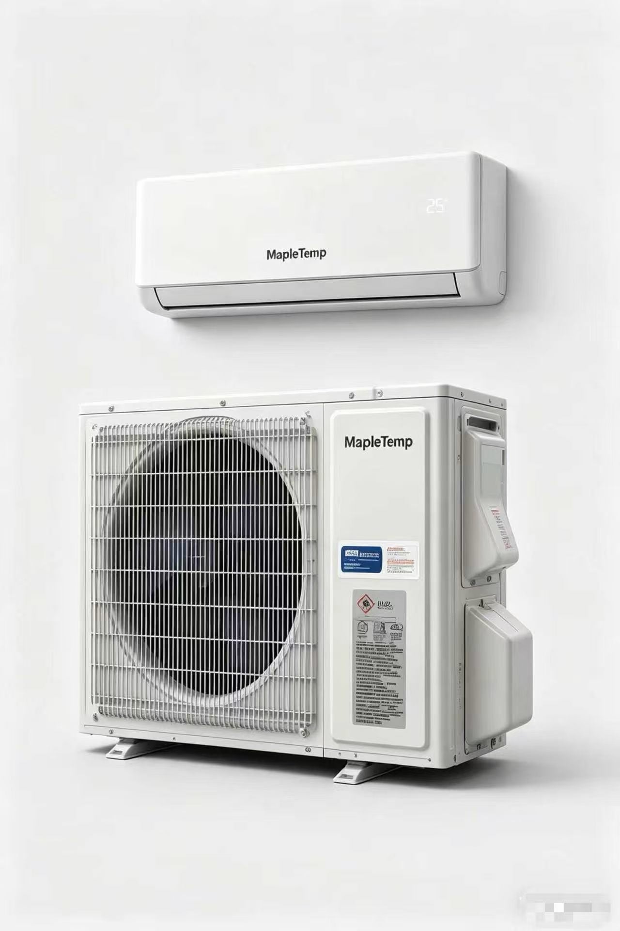 BNIB-MapleTemp Split Room Air Conditioner & Heat Pump System for Fast Cooling & Heating, MTH25-18K220V, $2099