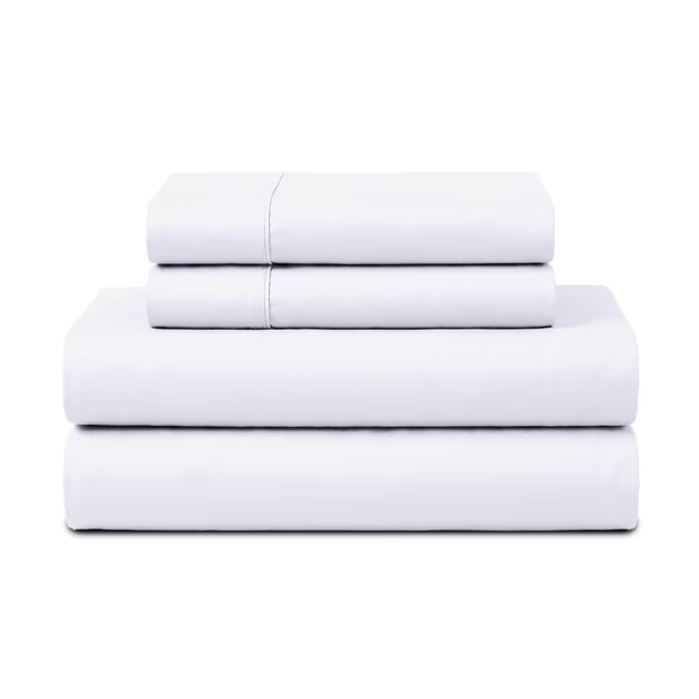 BNIB-4 Piece Queen Bed Sheet Set in White – Ultra-Soft Deep Pocket Microfiber Sheets, Wrinkle-Free,-$15