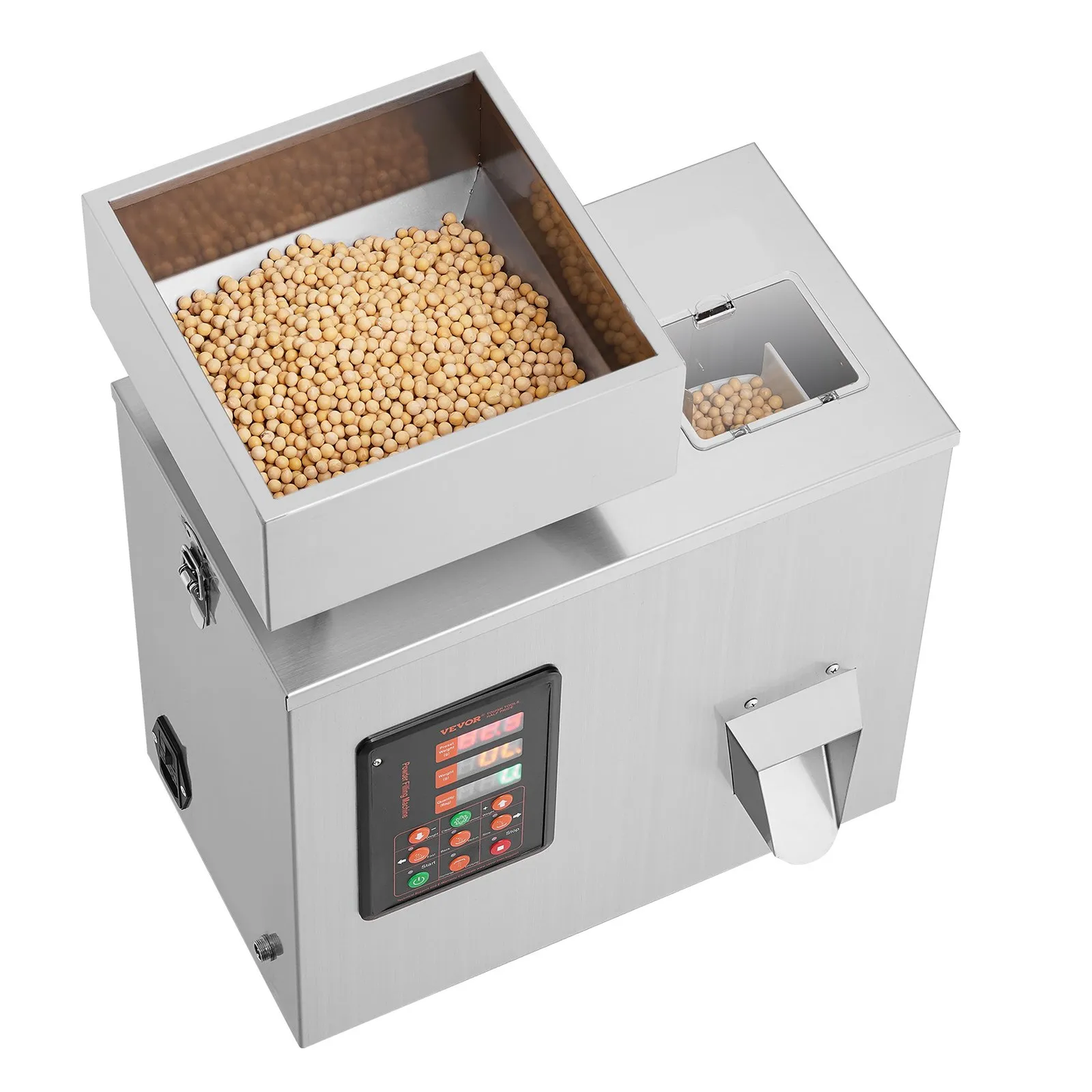 VEVOR Powder Filling Machine: 1-100g/0.002-0.22lbs, Automatic Particle Weighing Dispenser