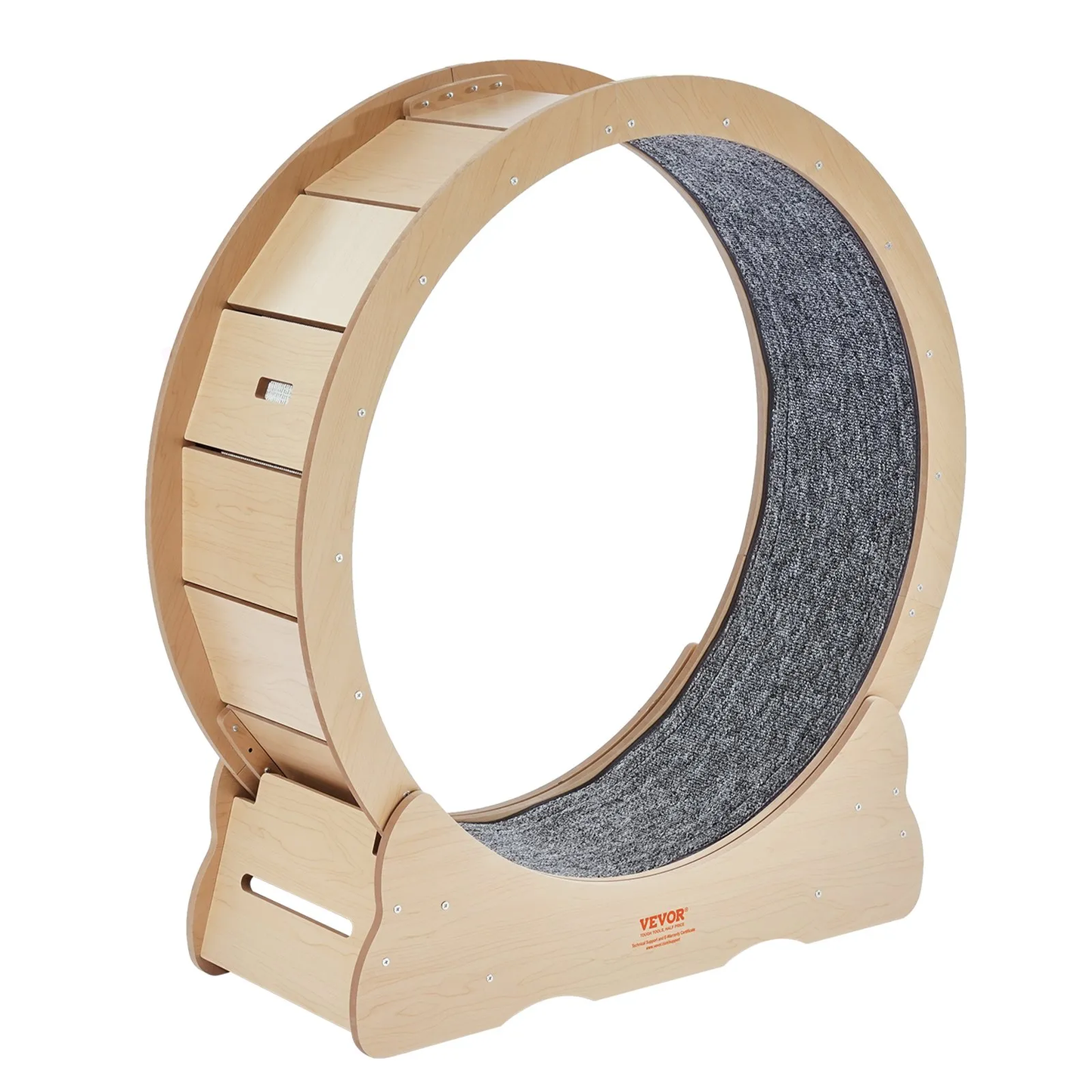 VEVOR Cat Exercise Wheel, Large Cat Treadmill Wheel for Indoor Cats, 35.8 inch Cat Running Wheel,-$70