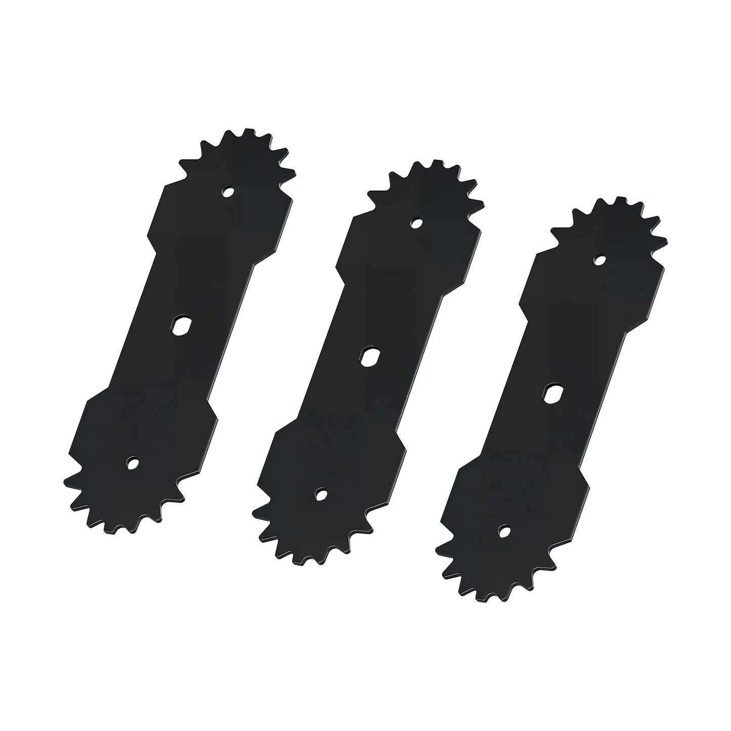VEVOR Electric Edger Blades, 8.8-inch Length, 3-Pack Replacement Blades, 65Mn High,-$15