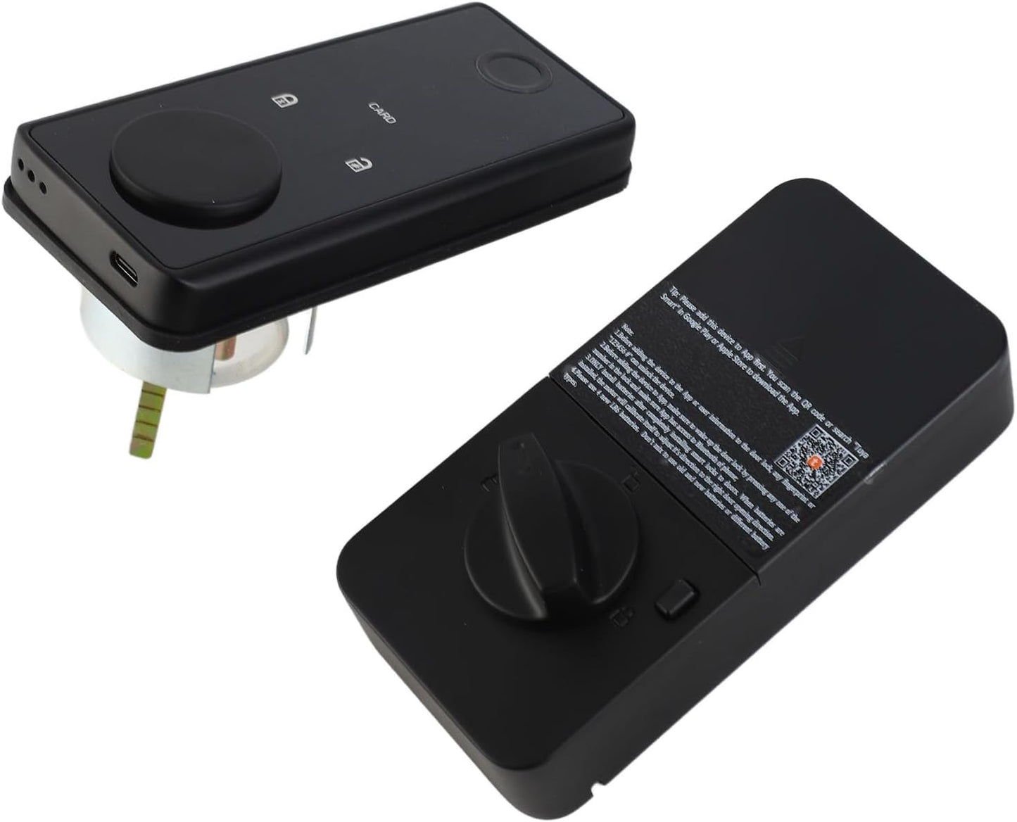 BNIB-Tuya Smart Key Fingerprint Lock, Keyless Entry, Aluminium Alloy Password Card,-$70