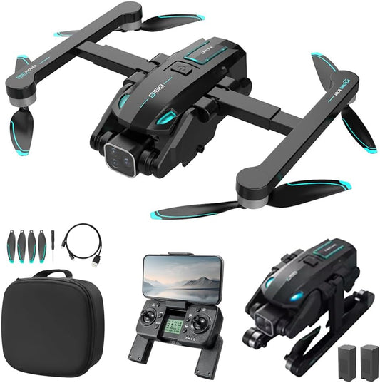 BNIB-Dodoore S188 GPS Drone with 8K Camera for Adults, FPV RC Quadcopter with Brushless Motor,-$50