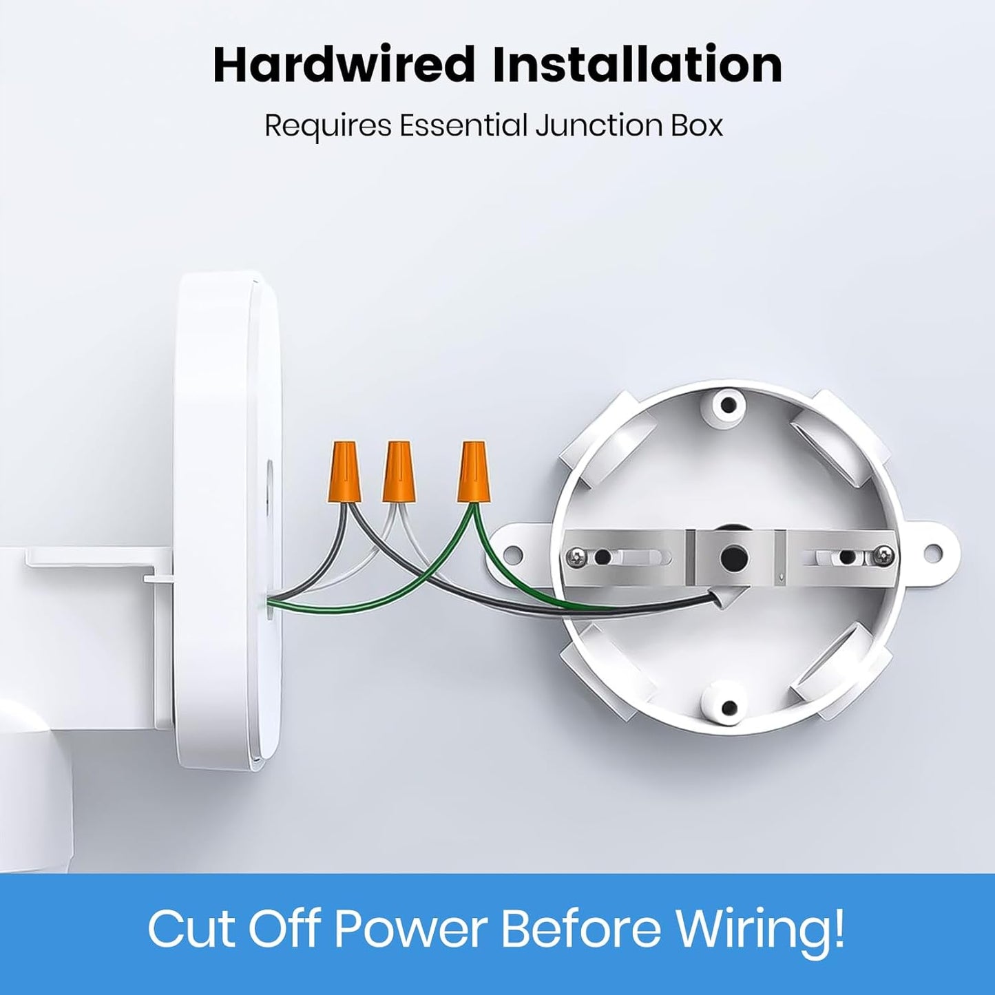 BNIB-AOSU Floodlight Camera Wired, 3K UHD Security Camera Outdoor, 360° Coverage Surveillance,-$120