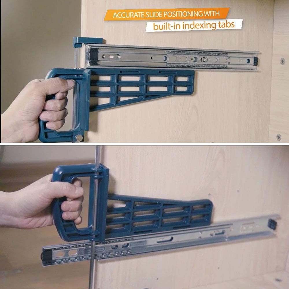BNIB-Universal Magnetic Drawer Slide Jig,Cabinet Drawer jig Mounting Tool