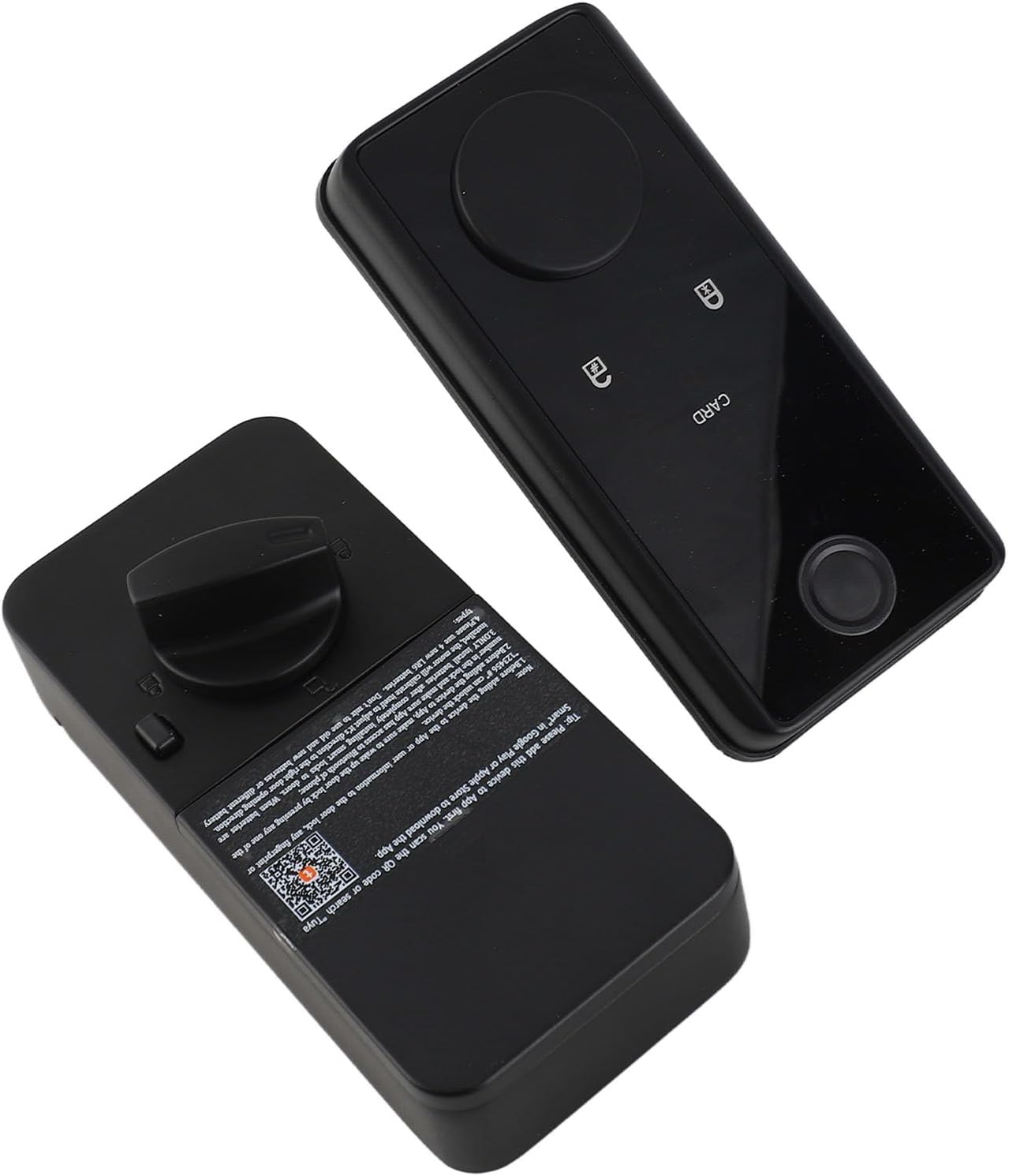 BNIB-Tuya Smart Key Fingerprint Lock, Keyless Entry, Aluminium Alloy Password Card,-$70