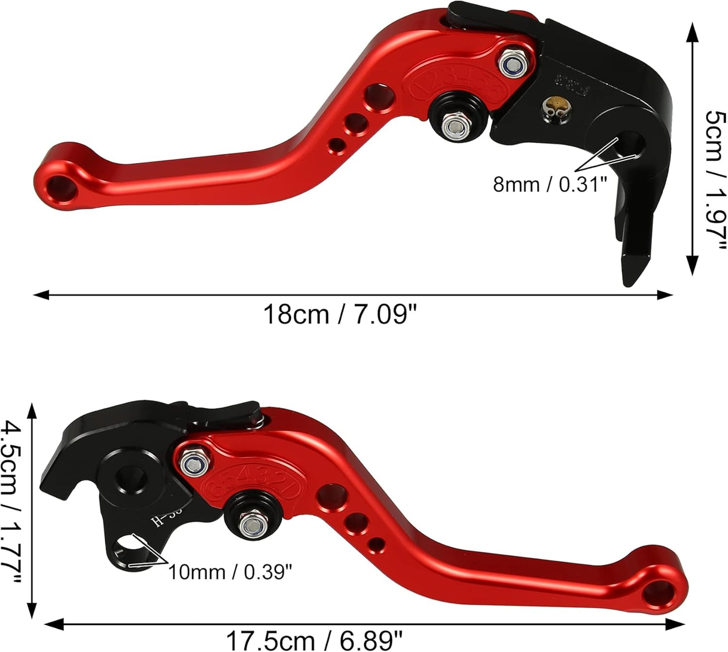 BNIB-Motorcycle Brake Clutch Levers Adjustable Folding CNC,Fits Honda CBR1000RR/CB1000R,-$25