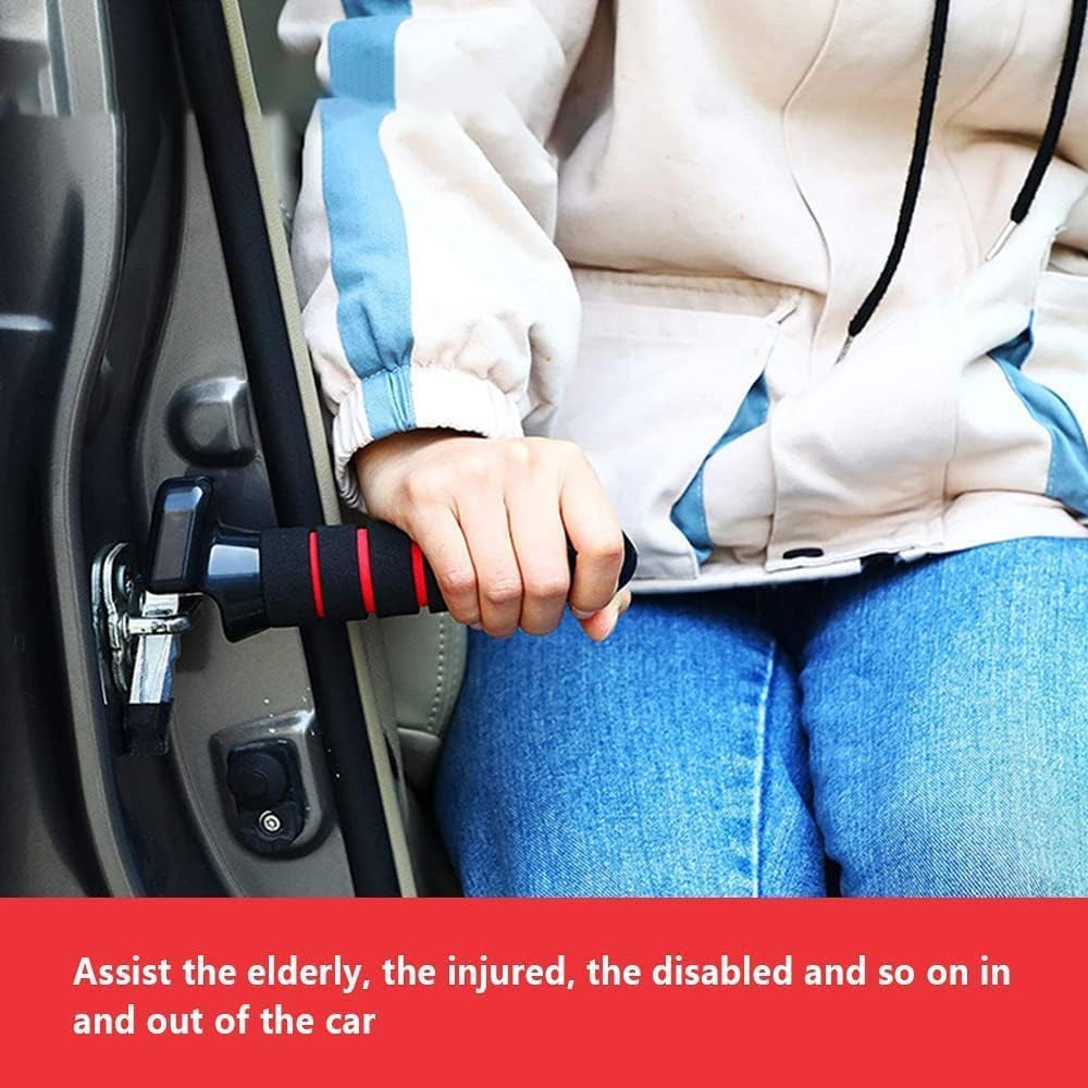 BNIB-3 in 1 Vehicle Support Handles,Automotive Door Assist Handle, with Seatbelt Cutter and Window Breaker,-$10