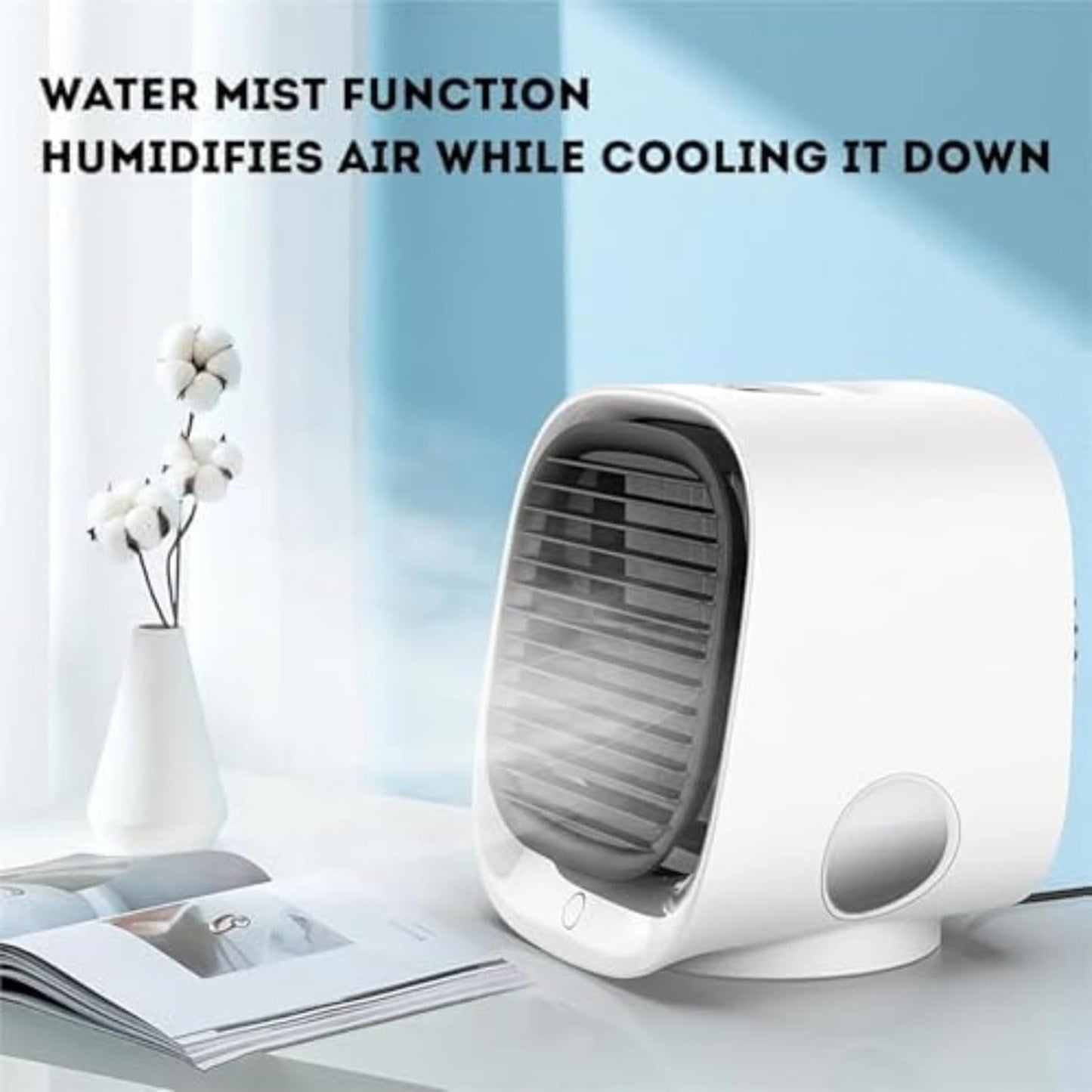 BNIB-3 Speeds Portable Air Conditioner, Arctic Blast Air Conditioner, Evaporative Misting Fan, (Green),$20