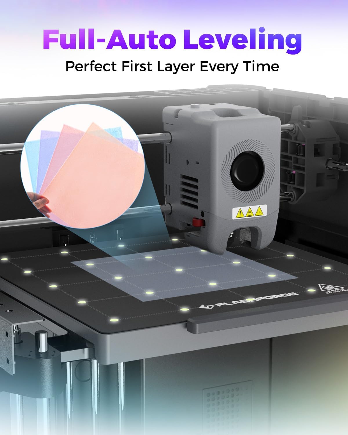 OPen Box Adventurer 5M Pro 3D Printer,Max 600mm/s High-Speed Printing,Auto Leveling,-$250