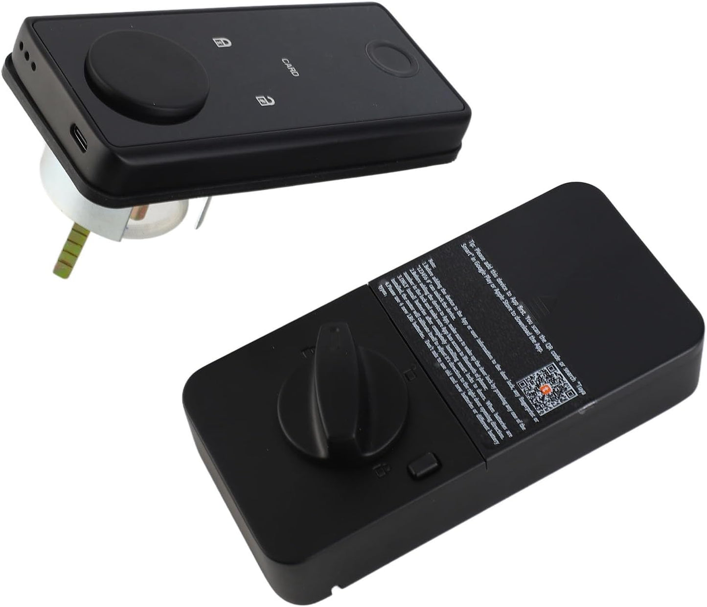 BNIB-Tuya Smart Key Fingerprint Lock, Keyless Entry, Aluminium Alloy Password Card,-$70