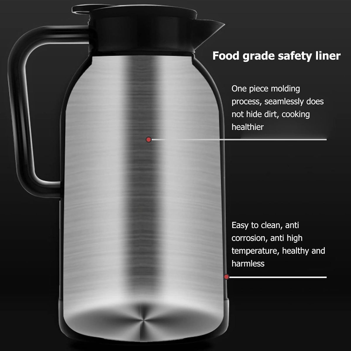Brand new 1300ML Car Kettle Boiler with 12V Socket Plug, Portable Electric Kettle, Stainless Steel, -$45