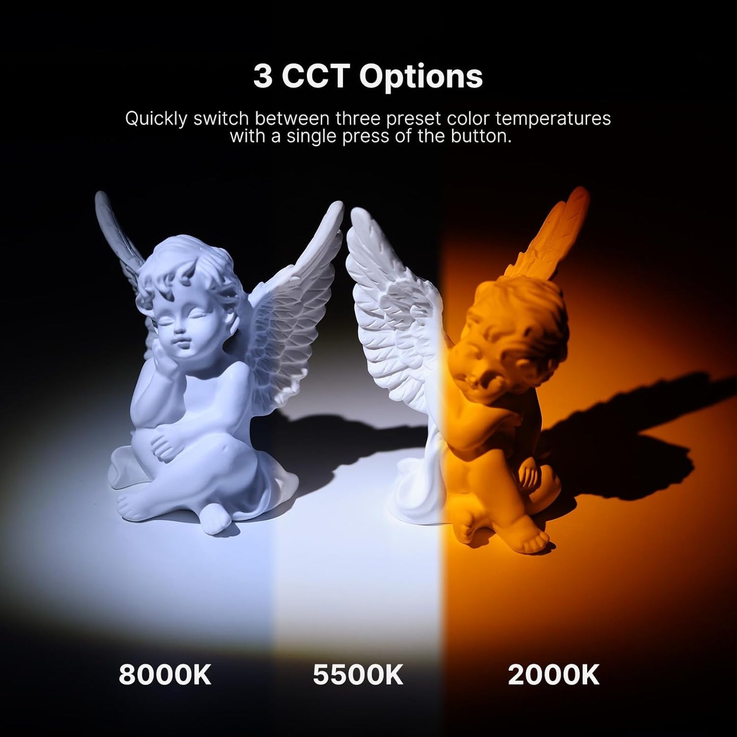 BNIB-ULANZI LM07 LED Photography Flashlight w 1/4" Thread, Handheld Videography Light Spotlight