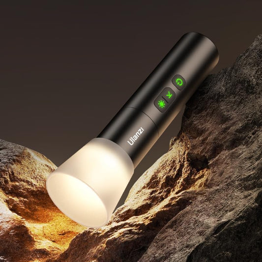 BNIB-ULANZI LM07 LED Photography Flashlight w 1/4" Thread, Handheld Videography Light Spotlight
