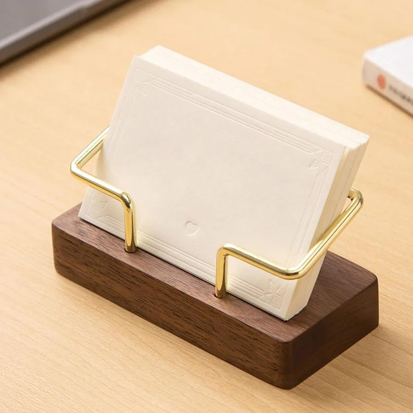 BNIB-Card Holders Display Business Card Display Rack Metal Business Stand Organizers,-$5