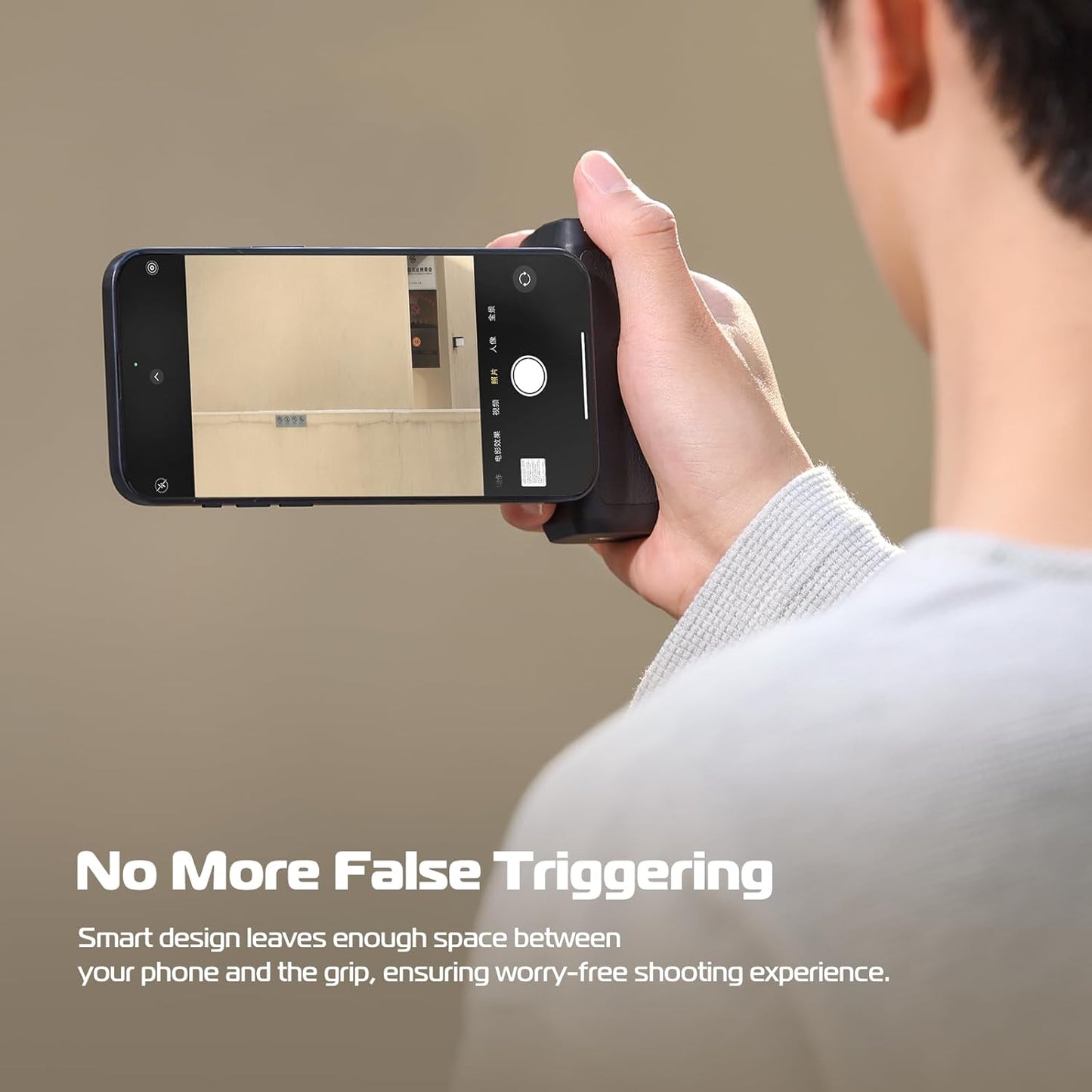 BNIB-ULANZI Magnetic Phone Grip Selfie Phone Tripod Mount MA35, 2-in-1 Magnetic Phone Clip Camera Grip Handle