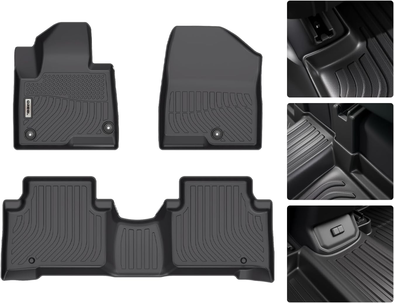 BNIB-orealtrend Car Mats Replacement for Floor Liners Hyundai Santa FE Sport 2013-2018 Heavy Duty -$100