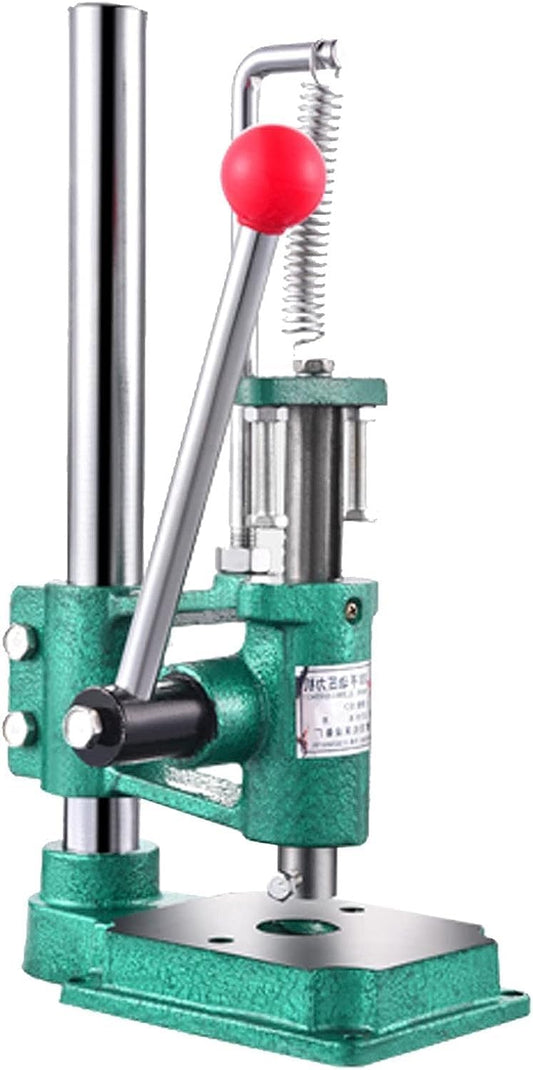 BNIB-Hand Press Punching Machine, Desktop Mute Puncher Machine, Multifunction Leather Manual Punch