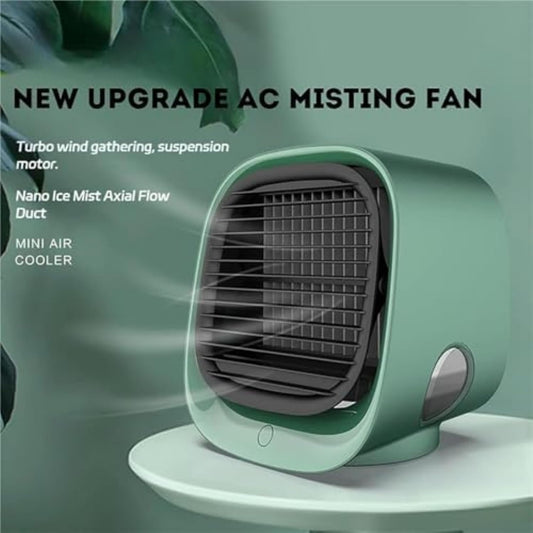 BNIB-3 Speeds Portable Air Conditioner, Arctic Blast Air Conditioner, Evaporative Misting Fan, (Green),$20