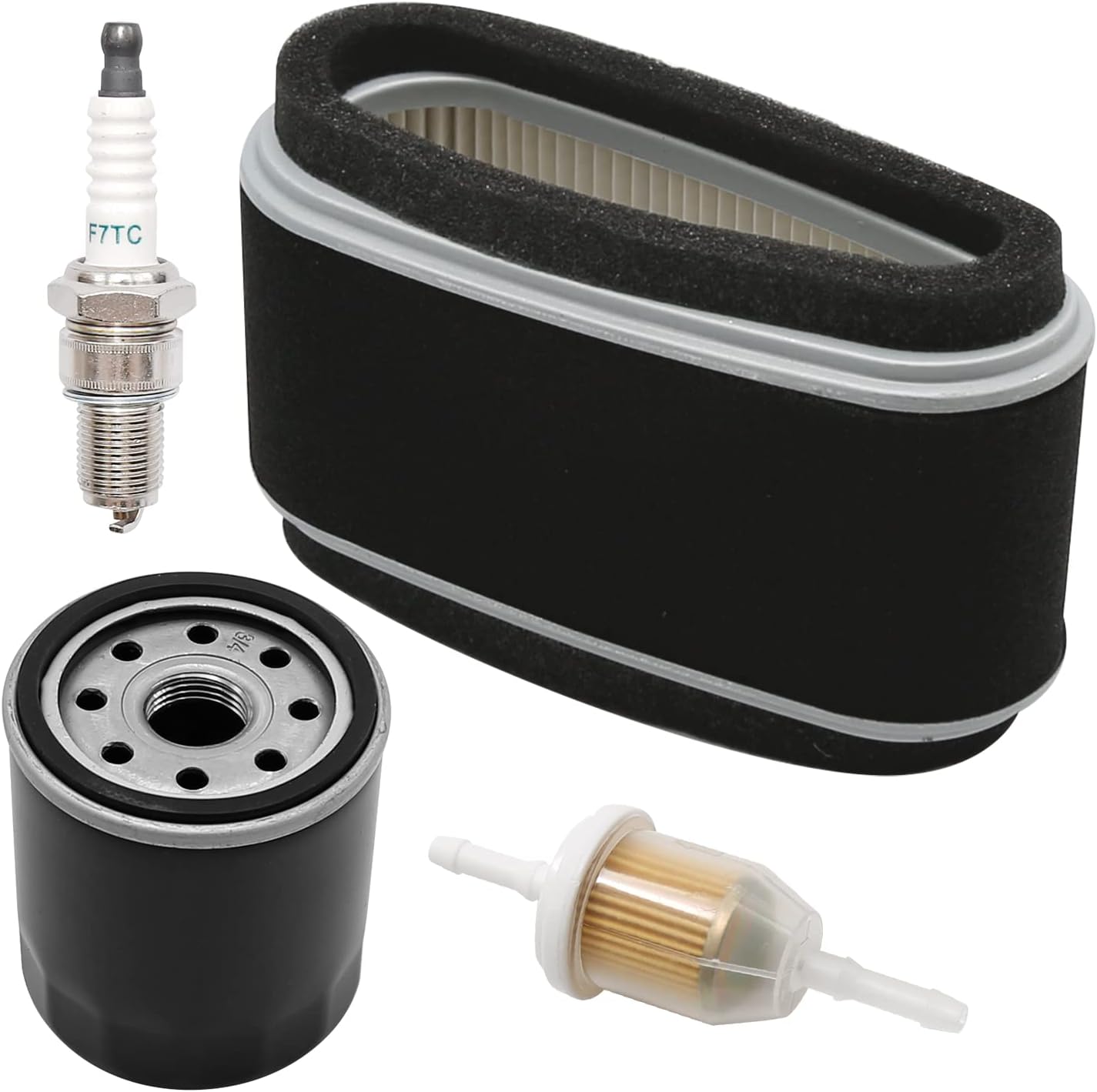 BNIB-Air Filter 11013-2141 49065-2071 for Kawasaki FC400V FC420V & John Deere LX172 LX176 Lawn Mower,-$15