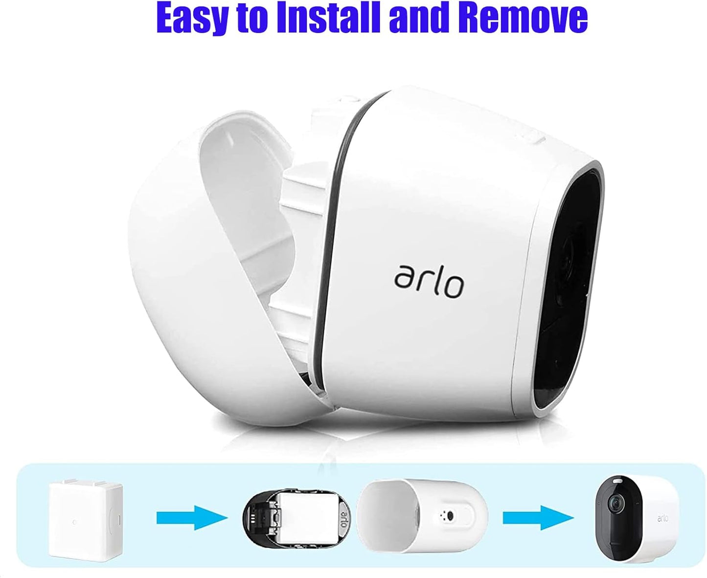 BNIB-10400mAh Li-ion Replacement Battery for Home Security Camera Arlo Pro 4XL, FB1001, Go 2,-$20