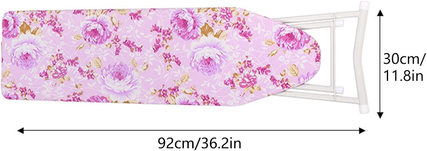 BNIB-Ironing Board Full Size, Extra-Wide Adjustable Height Folding Ironing Board with Iron Rest,-$25