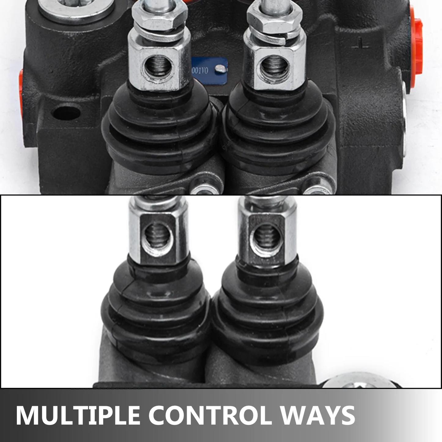VEVOR Hydraulic Valve 2 Spool Hydraulic Directional Control Valve 11gpm Control Valve Double Acting,-$50