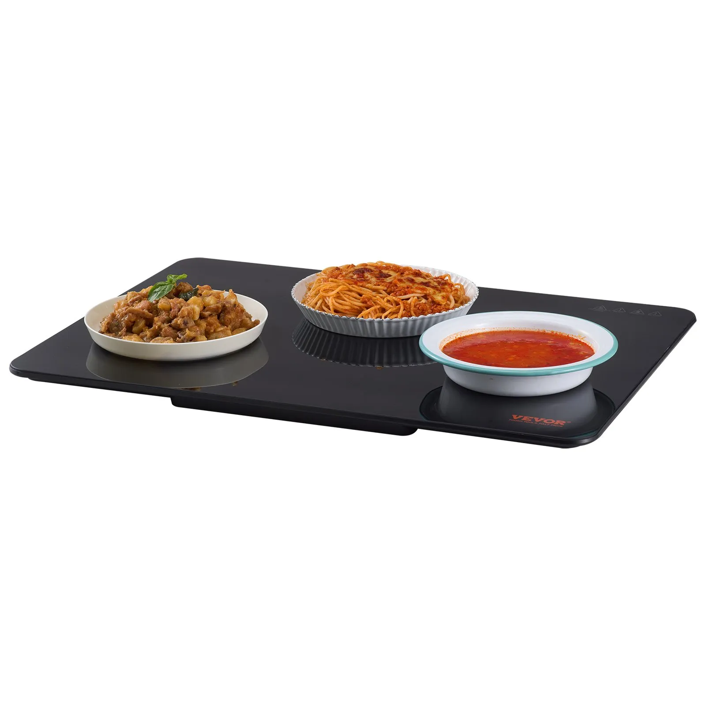 VEVOR Electric Warming Tray, 16.5" x 23.6" Portable Tempered Glass Heating Tray Temperature (65-90℃), -$60