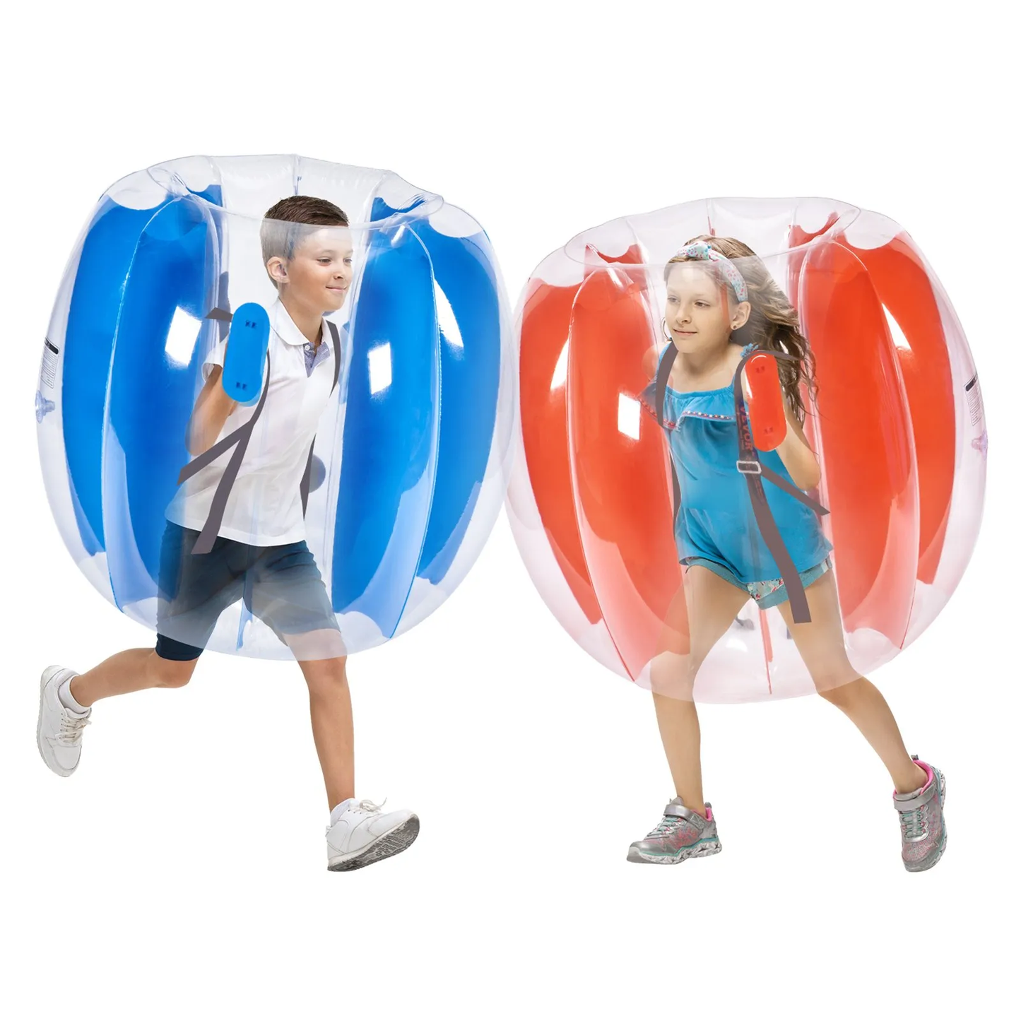 VEVOR Inflatable Bumper Balls 2-Pack , 3FT/0.9M Body Sumo Zorb Balls for Kids & Teens,-$45
