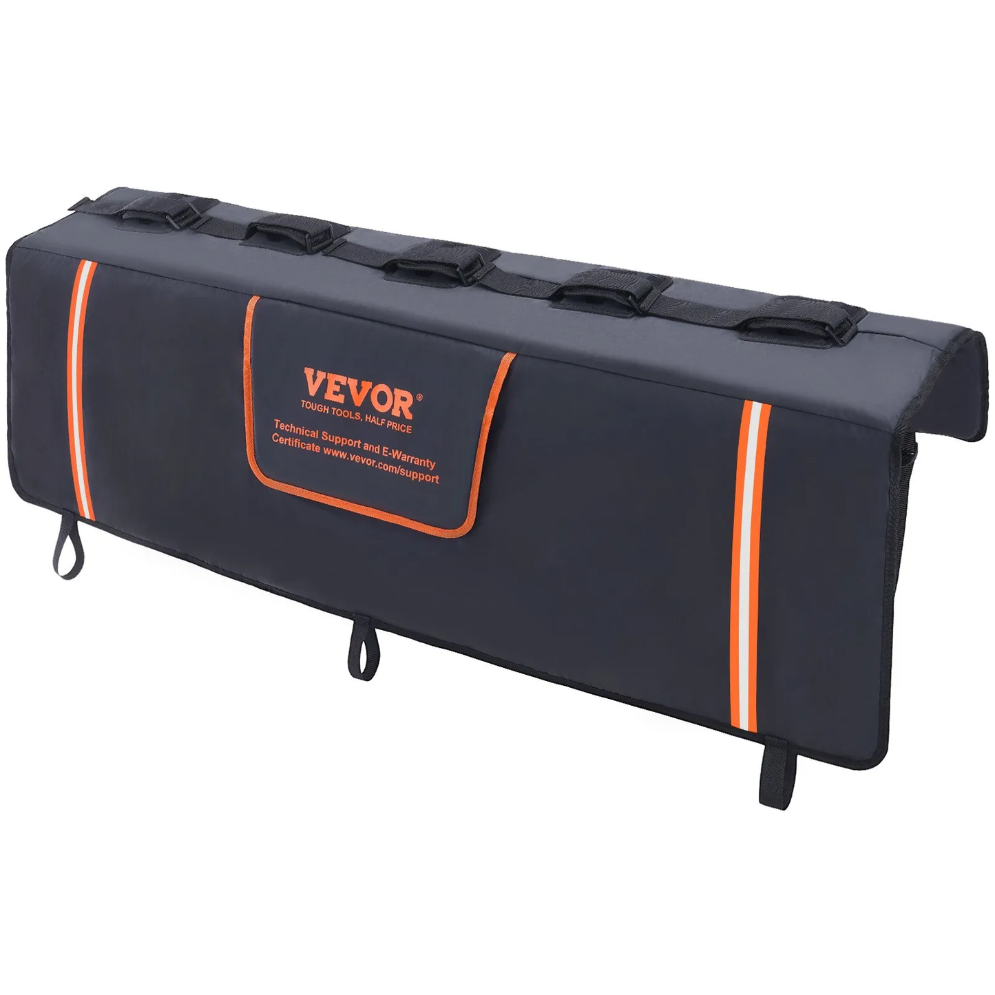 VEVOR Tailgate Bike Pad, 53" Truck Tailgate Pad Carry 5 Mountain Bikes, Upgraded Grooves,-$35