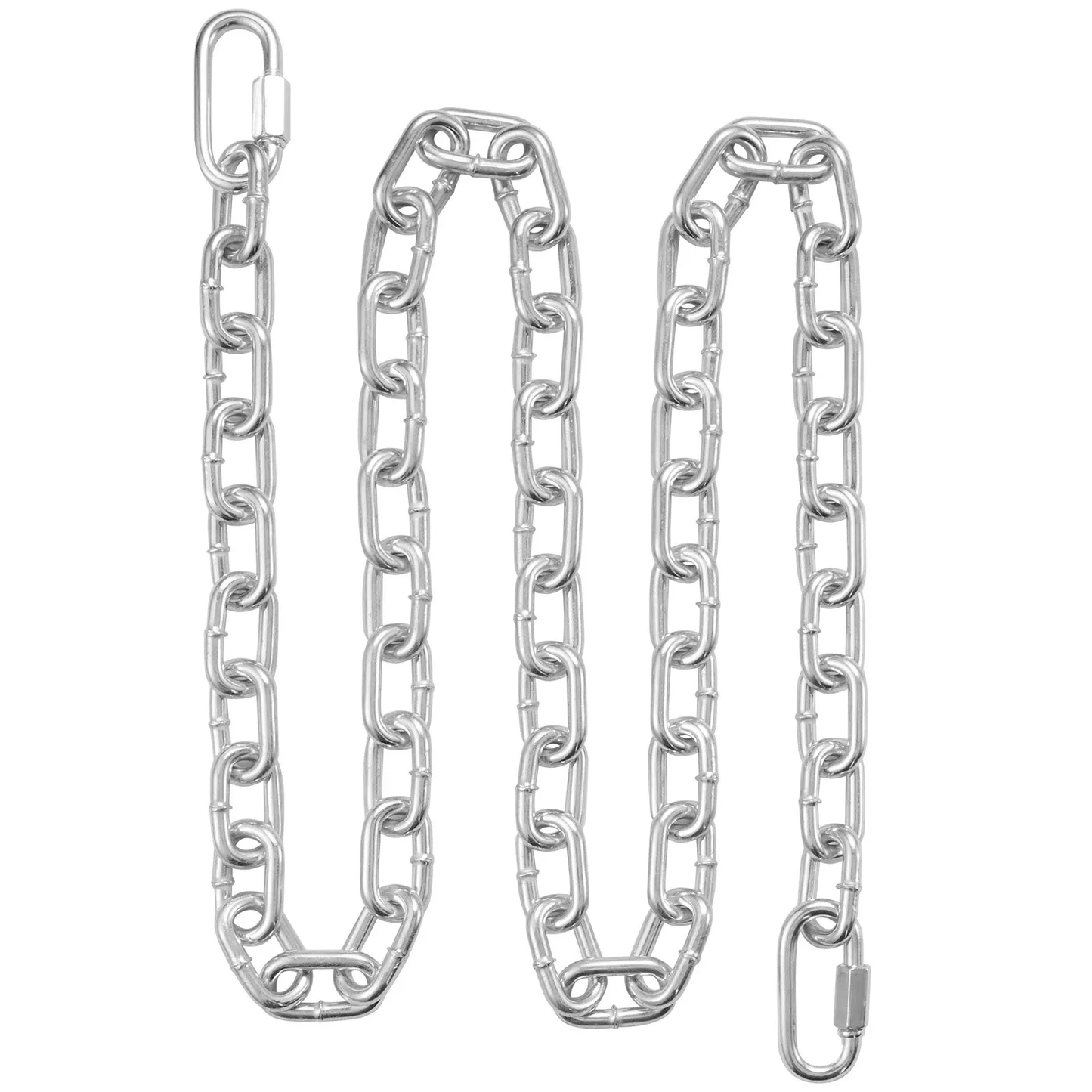 VEVOR Proof Coil Chain, 5/16" x 6', 1980 lbs Safe Working Load, Zinc Plated Proof Tested Coil,-$15