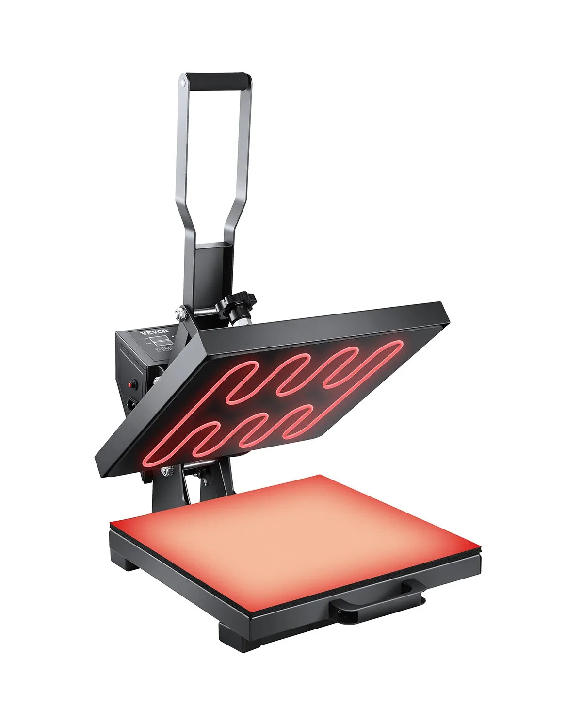 New (No box)VEVOR Heat Press, 15 x 15 inch Heat Press Machine for T-shirts, Fast and Even Heating,-$160