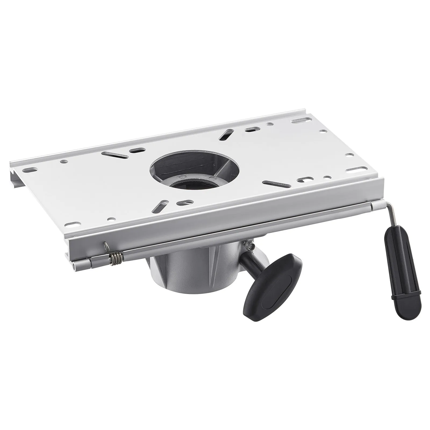 VEVOR Boat Seat Pedestal, Forward & Backward Sliding Adjustment, Aluminum Alloy Boat,-$45