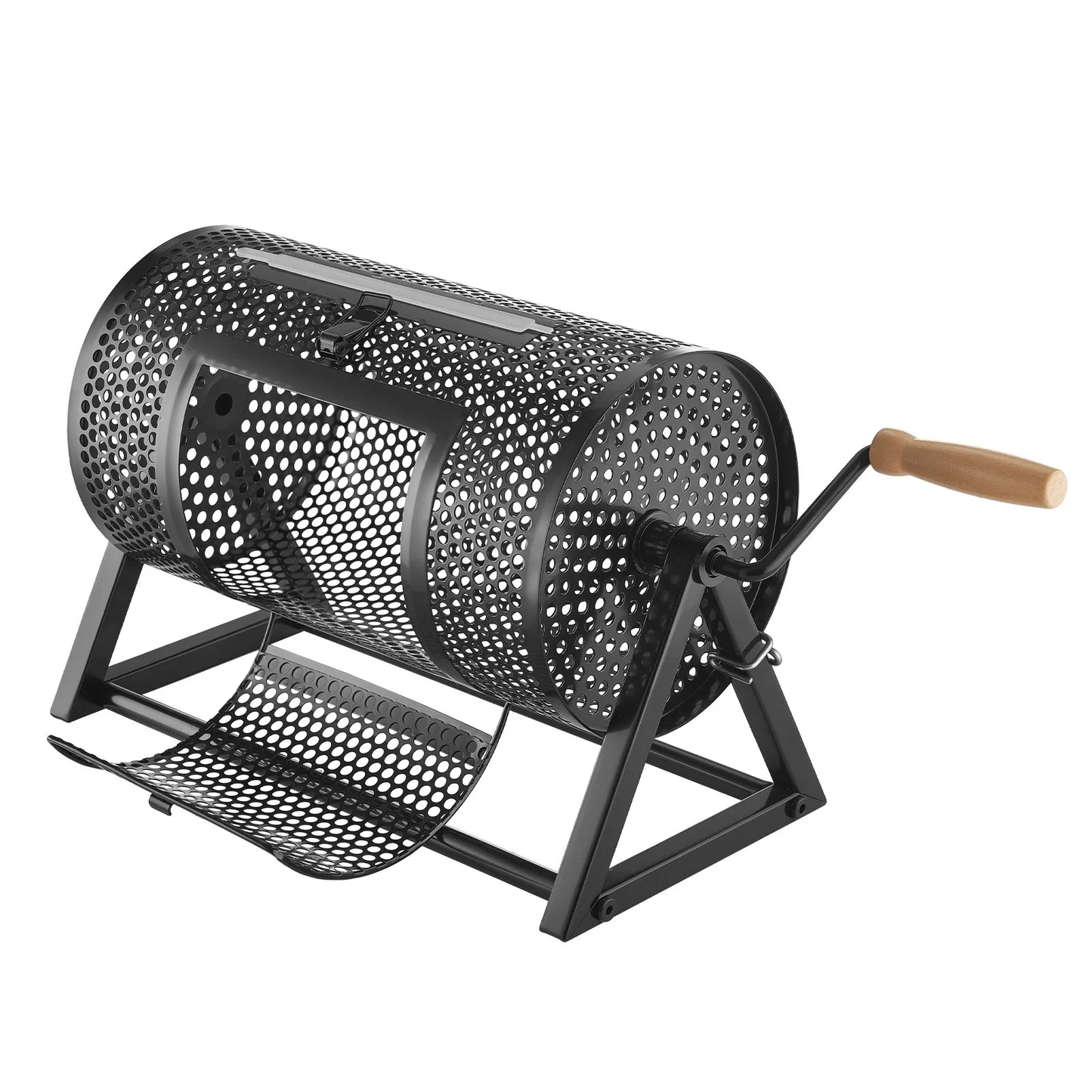 VEVOR Raffle Ticket Spinner, 11.6" x 6.6" Holds 2500 Tickets or 100 Ping Pong Balls, Raffle Drum Lottery,-$25