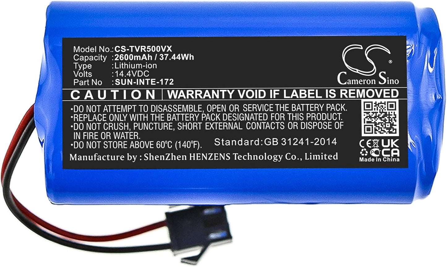 BNIB-14.4V 2600mAh Replacement Battery for Amarey A800 A900, iMartin C800, Tesvor X500,-$20