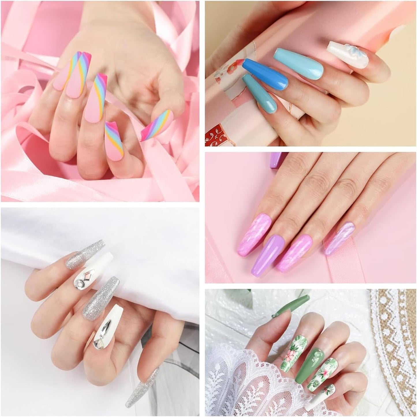 BNIB- Gel Nail Polish Kit with U V Light and Nail Drill, 15Pcs Gel Polish Fall Colors Soak,-$25