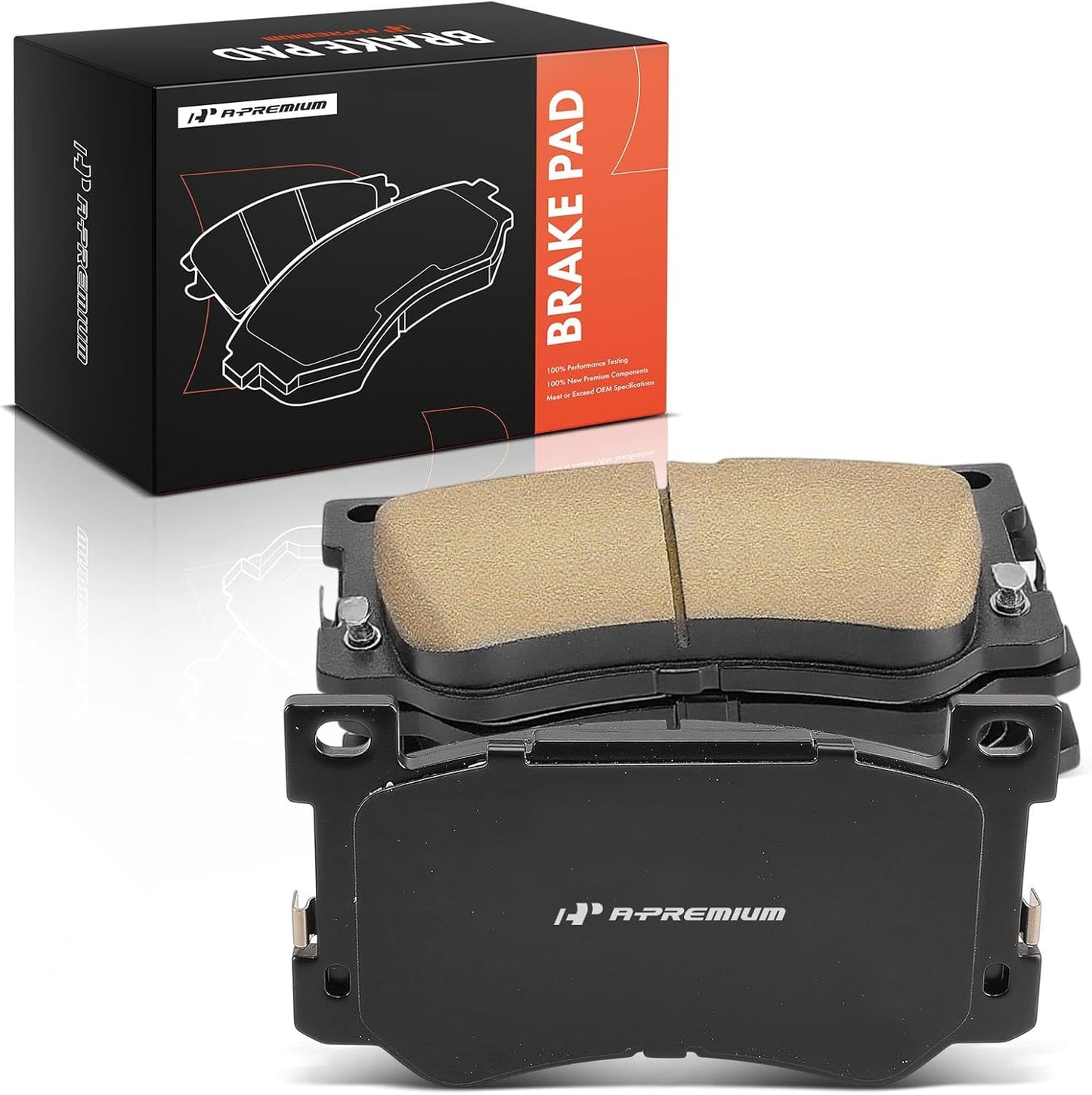 BNIB-Front Ceramic Disc Brake Pads Set Compatible with Genesis and Kia Models - G90 2017-2020,-$35