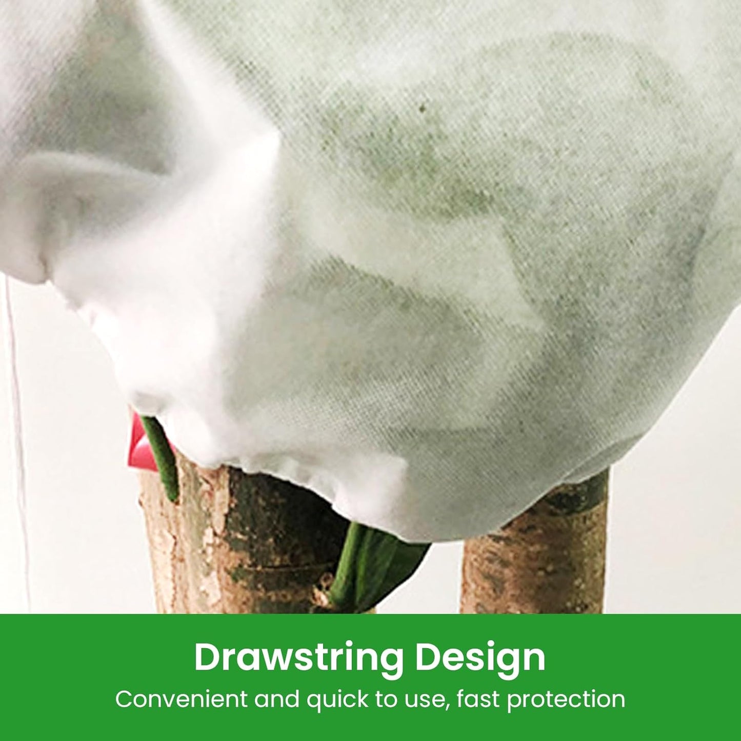 BNIB-2 Pack Plant Covers Freeze Protection, Winter Warm Plant Cover Tree Frost Cloth Warm Blankets-$10