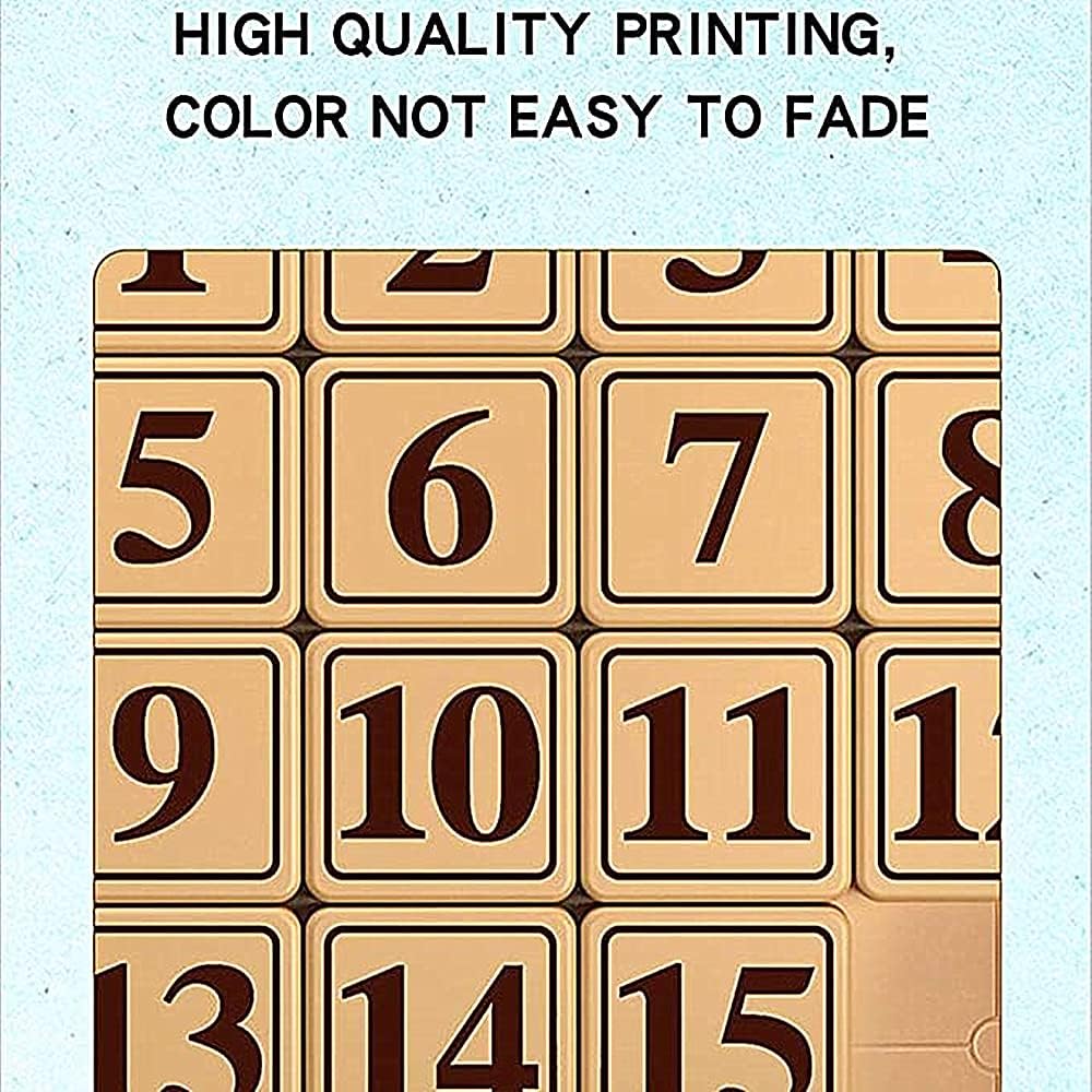 BNIB-QY Toys 5x5 Klotski Puzzle Magnetic Sliding Number Puzzle ABS Brain Teasers Toy (24-Digit Version),-$5