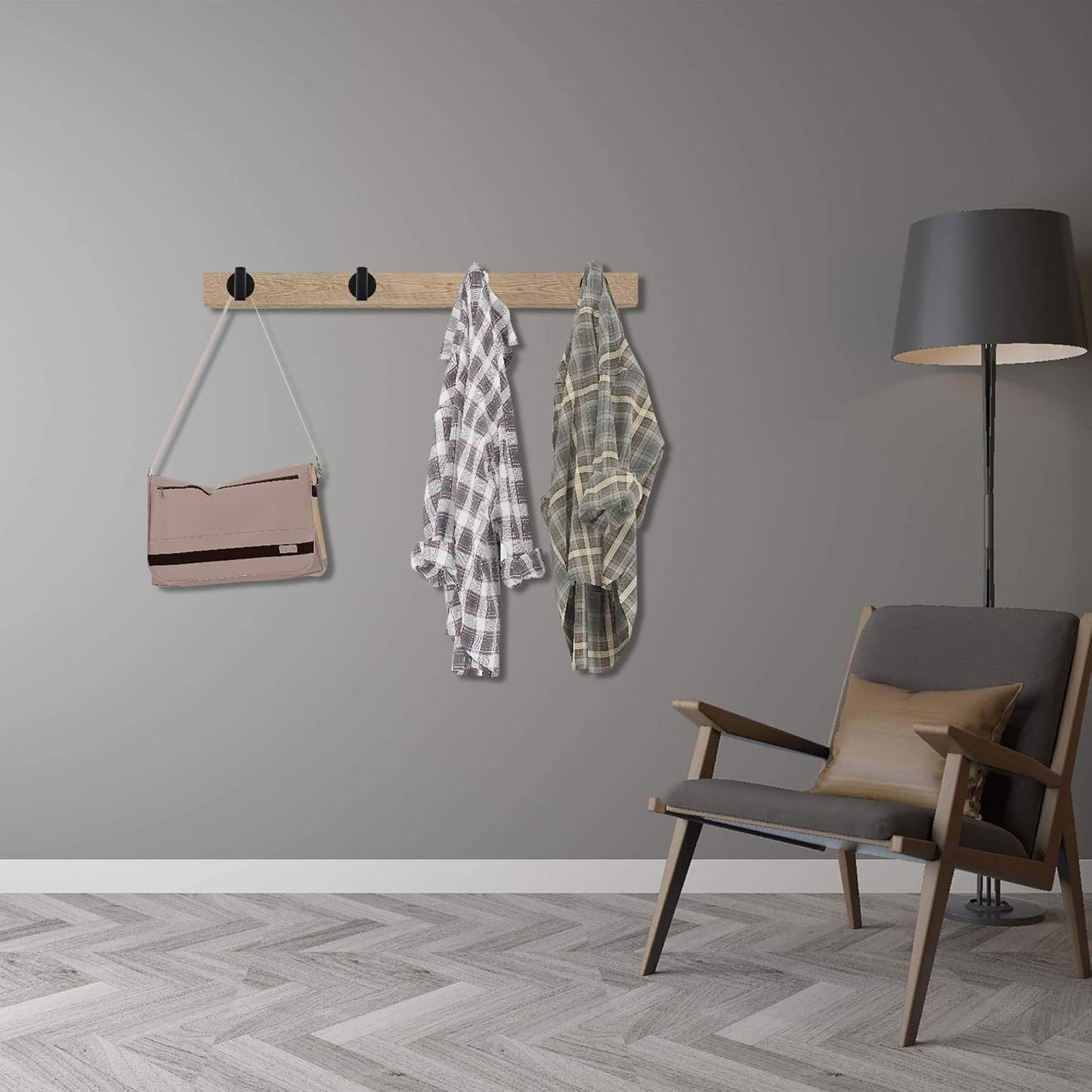 BNIB-3 Packs Wall Towel Hooks Bathroom Hook Matte Black Robe Coat Hooks SUS 304,-$8/1set,-$15/2sets