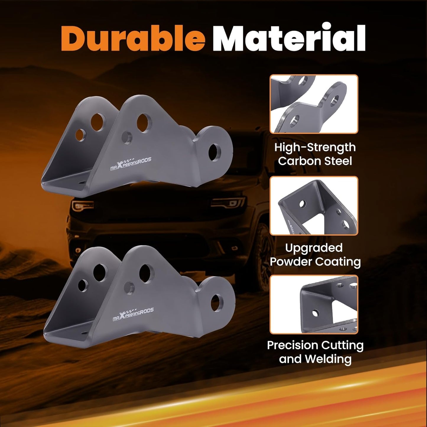 BNIB-Tuningsworld 3-5” Shock Extenders for Chevy Silverado C1500 2WD 1988-1998, for GMC Sierra,-$40