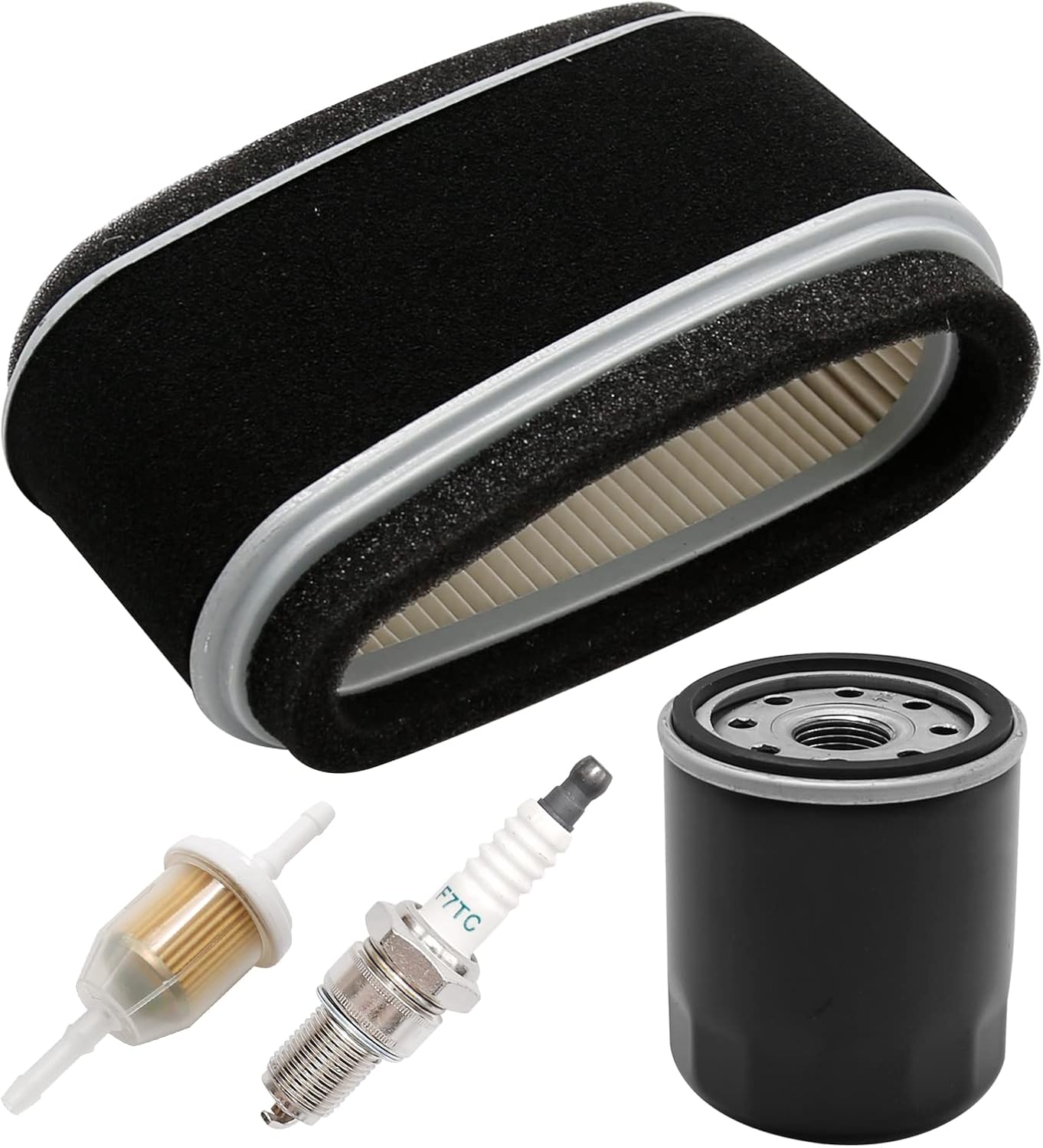 BNIB-Air Filter 11013-2141 49065-2071 for Kawasaki FC400V FC420V & John Deere LX172 LX176 Lawn Mower,-$15