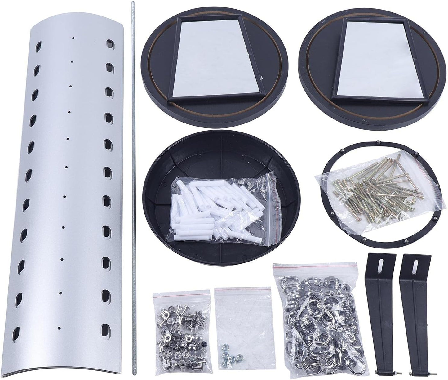 BNIB-44-Pair Rotating Sunglasses Display Stand with Mirror,Ideal for home, optical stores,-$40